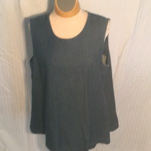 Kate Spade Denim sleeveless top